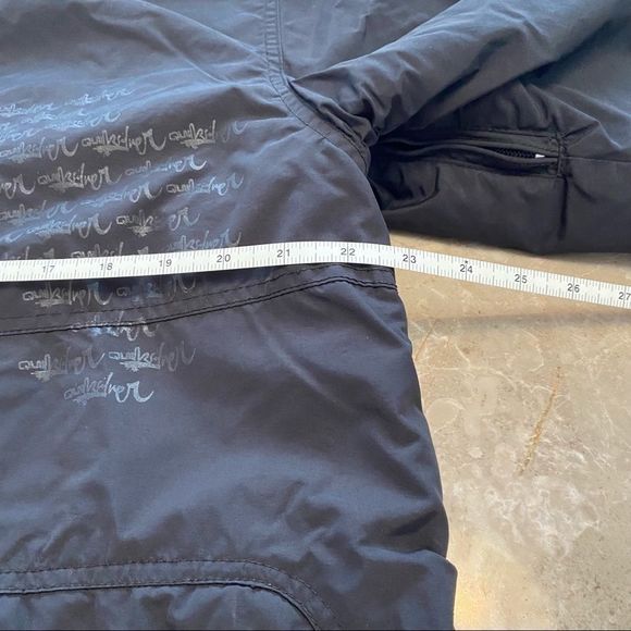 COPY - Quicksilver men’s  black winter jacket No size tag see measurements in p… - Picture 8 of 16